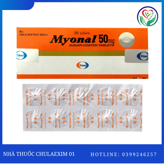 MYONAL 50MG