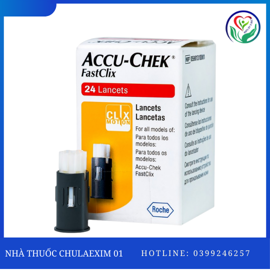 KIM LẤY MÁU ACCU-CHEK FASTCLIX (HỘP 24 KIM)