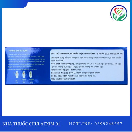 BÚT THỬ THAI GOLDENTIME HCG (HỘP/1 CÁI)