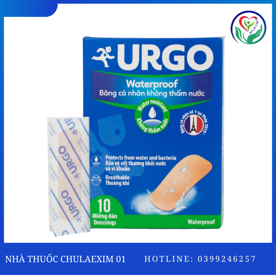 URGO WASHPROOF (HỘP 10 MIẾNG)