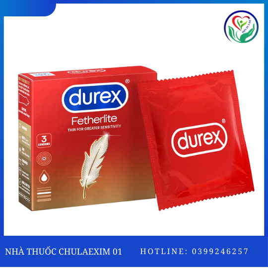 DUREX-BCS FETHERLITE (HỘP 3 CÁI)