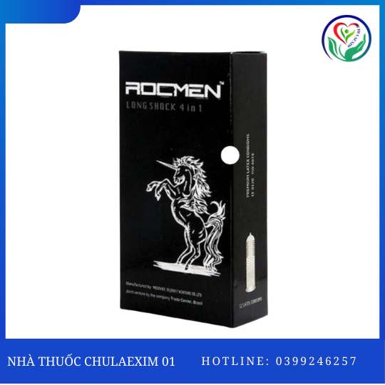 BCS ROCMEN GAI SỌC 4 IN 1 ( HỘP 12 CÁI)