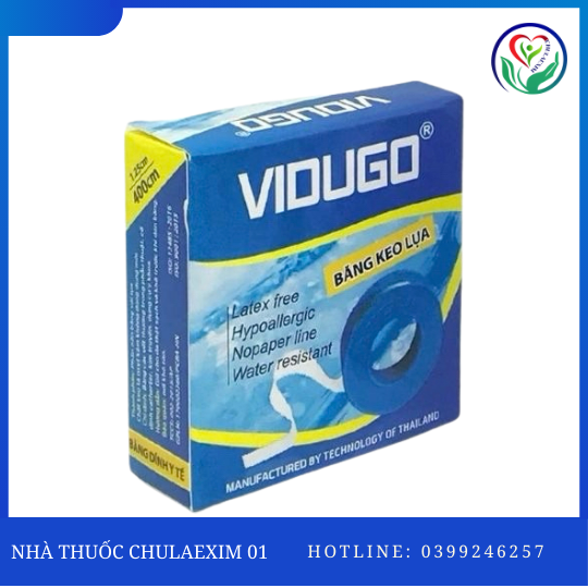 BĂNG DÍNH LỤA VIDUGO 1.25CM