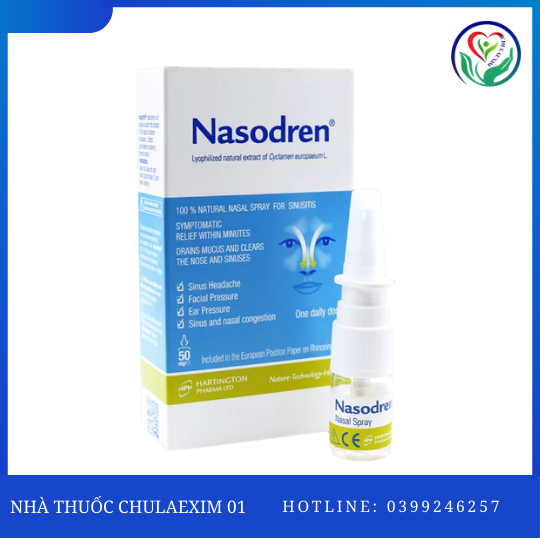 Dung Dịch Xịt Mũi Nasodren
