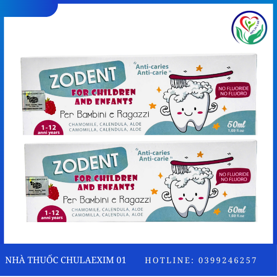 ZODENT - KEM ĐÁNH RĂNG TRẺ EM