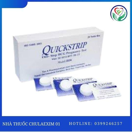 QUE THỬ THAI QUICKTRIP (HỘP 24 QUE)
