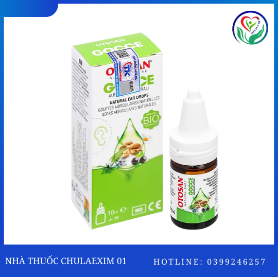 Dung Dịch Nhỏ Tai Otosan Giúp Kháng Khuẩn, Chống Viêm Nhiễm Trùng Tai (Chai 10ml)