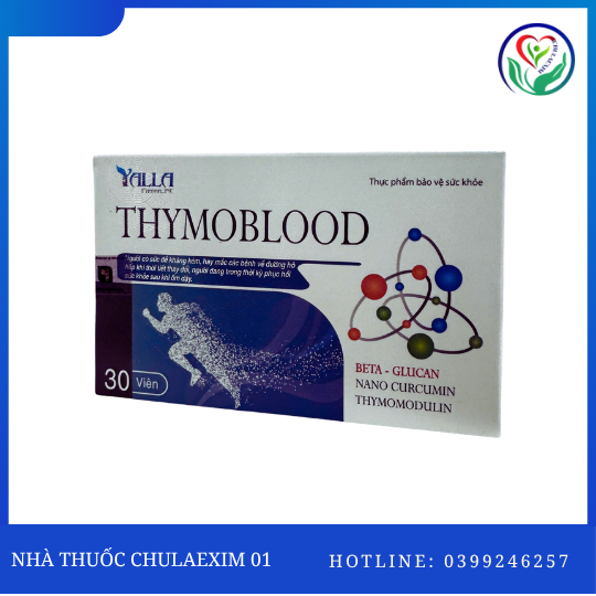 TPBVSK THYMOBLOOD (HỘP 30 VIÊN) - HỖ TRỢ TĂNG CƯỜNG SỨC ĐỀ KHÁNG