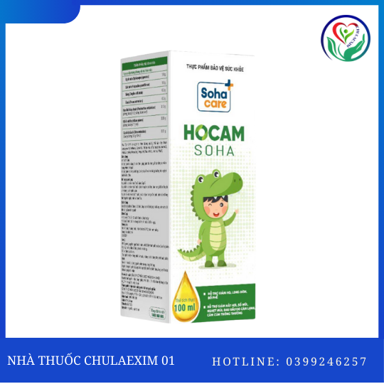 TPBVSK HOCAM SOHA (HỘP 1 CHAI 100ML)