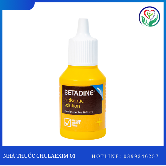 Betadine Antiseptic Solution 10% 30ml