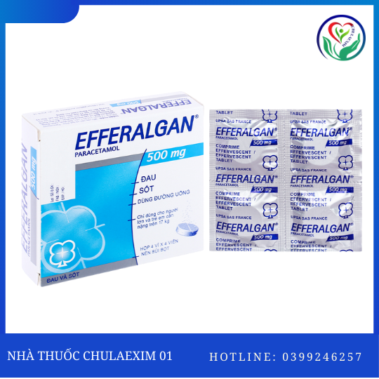 EFFERALGAN 500MG