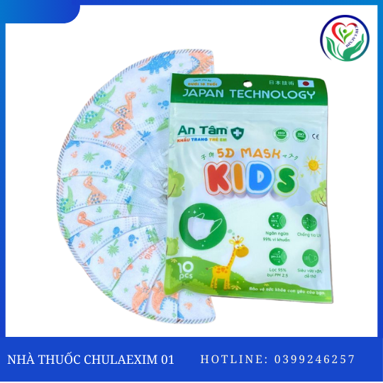 KHẨU TRANG AN TÂM 5D KIDS