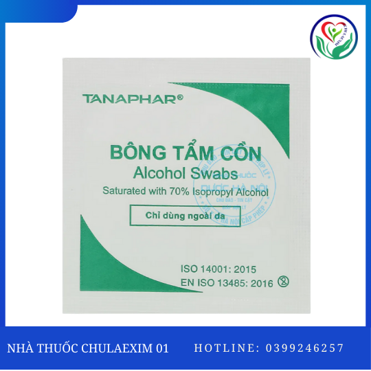 BÔNG TẨM CỒN ALCOHOL SWABS