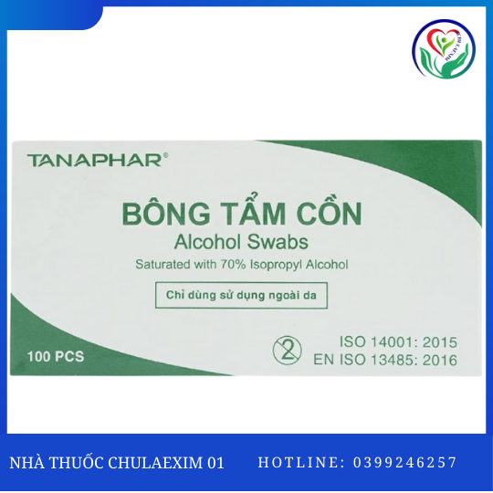 BÔNG TẨM CỒN ALCOHOL SWABS