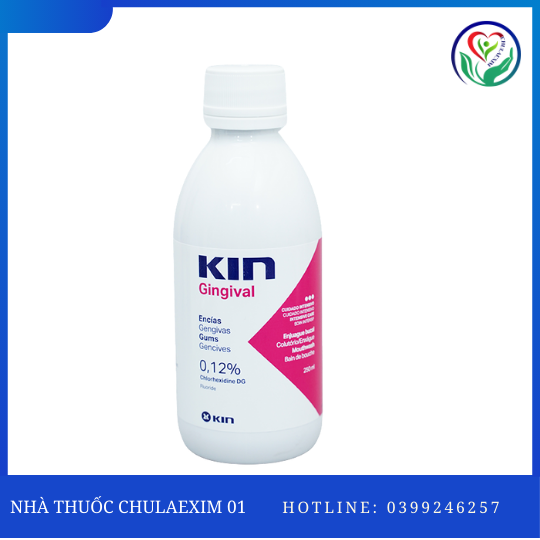 NƯỚC SÚC MIỆNG KIN GINGIVAL (CHAI 250ML)