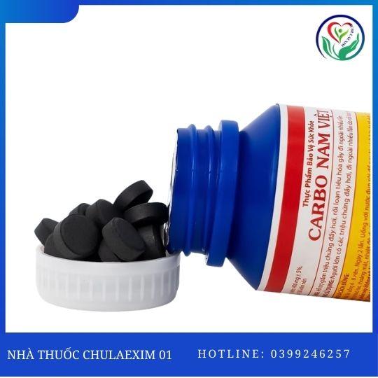 TPBVSK CARBO NAM VIỆT (CHAI 100 VIÊN NÉN)