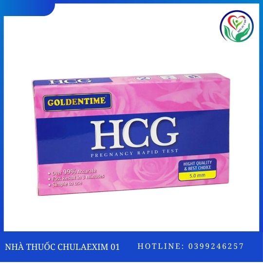 QUE THỬ THAI GOLDENTIME HCG (HỘP/1 CÁI)