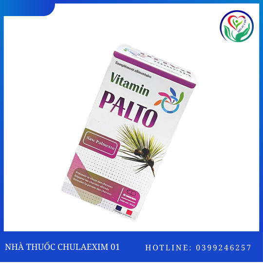 TPBVSK VITAMIN PALTO - HỖ TRỢ KÍCH THÍCH MỌC TÓC (HỘP 60 VIÊN)